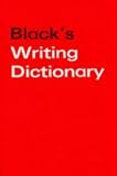 Black's Writing Dictionary