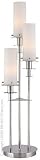 3-Light Chrome Table Lamp