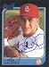 Luis Ordaz, St. Petersburg Cardinals - Cardinals Affiliate, 1997 Bowman First Card Autographed Card