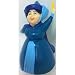 Disney Sleeping Beauty Princess Aurora's Fairy Merryweather, 3" Figure Doll Toy, Cake Topper_s-2