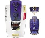 Monster Power 2 Outlet Subwoofer PowerCenter With Line Level RCA Protection Model MP SW200 Surge Protectors 315NWHH1JVL. SL160 Monster Power 2 Outlet Subwoofer PowerCenter With Line Level RCA Protection Model MP SW200 Surge Protectors