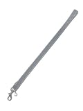 Yukiko Sato - Neck Strap in Stitched Trim Color, Smokey Gray for Chibi TESAGE Cases, ID holder, Key Holder