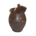 Pomaireware Clay Garlic Holder with Lid