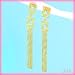 Jewelry : 14K Beaded Mesh Boxed/Tassel Earrings