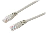 15ft Gray Cat5 Certified Patch Cable Molded