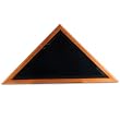Cadet III Flag Display Case for 5ft x 9.5ft Flag - Oak Case Only
