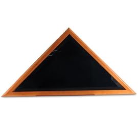Cadet III Flag Display Case for 5ft x 9.5ft Flag - Oak Case Only