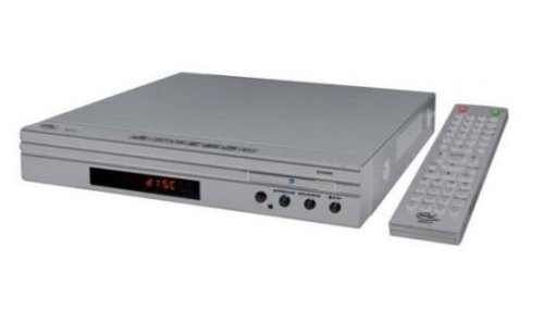 Elta 8949 SI 2-Kanal DVD-Player (MPEG4 Wiedergabe, A-/V-Kabel, AC3-Ausgang) silber