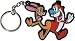 Ren and Stimpy Rubber Keychain