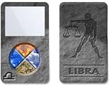 Zodiac Libra Design iPod classic 80GB/ 120GB Protector Skin Decal Sticker