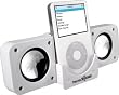 DreamGEAR i.Sound Travel Sound Portable Speaker - Portable speakers for iPod - white