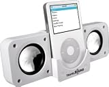 DreamGEAR i.Sound Travel Sound Portable Speaker - Portable speakers for iPod - white