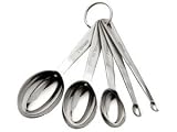 MIU Stainless-Steel 5-Piece Odd Size Measuring Spoon Set