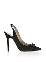 Federica Bassi Zapatos de talón abierto (Negro)