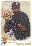 Jorge Julio, Bowie Baysox - Orioles Affiliate Autographed Card