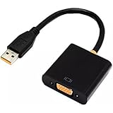 2014 New USB 3.0 to VGA Video Graphic Display External Cable Adapter for Win 7 8(Two Year Warranty)