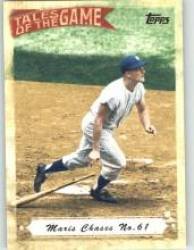 2010 Topps Tales of the Game #TOG8 Roger Maris - New York Yankees (Maris Chases #61) (Baseball Cards)