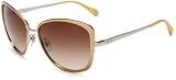 315O5saE3aL. SL160  D&G Dolce & Gabbana Womens 0DD6077 Sunglasses,Yellow & Silver Frame/Brown Gradient Lens,58 mm