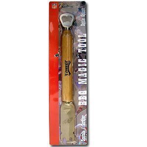 Philadelphia Eagles 3-in-1 Barbecue (BBQ) Tool - Scraper Spatula Bottle Opener - NFL Football Fan Shop Sports Team Merchandise
