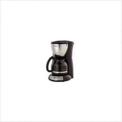 12 Cup Coffee Maker in Black