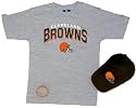 Cleveland Browns Youth T-Shirt and Cap 2 pack