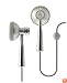MAXIMO iP-HS1 iMetal Stereo Headset for iPhone - White/Silver
