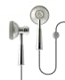 MAXIMO iP-HS1 iMetal Stereo Headset for iPhone - White/Silver
