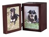 Keepsake Pet Memorial (Folding Model) Mahogany