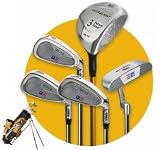 US Kids Golf 63-43 Gold Junior 5 Club Set (Heights 60'' - 66'')