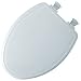 Mayfair 148E2 Slow Close Wood Elongated Toilet Seat with Lift Off Hinge, White