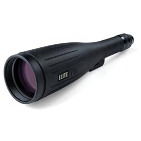 Click here to buy Bushnell Elite 70mm Waterproof & Rubber Armored Straight View Spotting Scope with 20-60x Zoom Eyepiece & Case. by Bushnell.