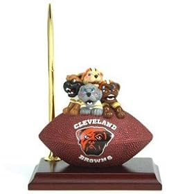 SC Sports Cleveland Browns Mascot Desk Set
