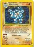 Machamp 8/102 1st Holo Foil Basic Pokemon