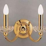 05-2629-01-82 U Wall sconce in Gold without shade by LEDS