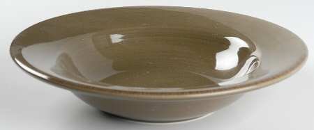 Tag Ltd Sonoma-Olive Large Rimmed Soup Bowl, Fine China