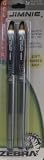 Zebra Jimnie Gel Roller Pen Black Ink Med Point 2 Pack