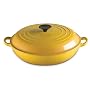 Le Creuset Enameled Cast-Iron 3-1/2-Quart Braiser, Dijon
