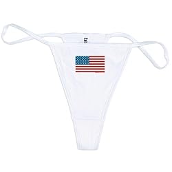 American Flag Thong