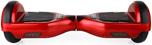 lSUOKU Classic Models 6.5Inch Smart Self Balancing Shilly Car 2 Wheels Electric Scooters Mars-wheeled Drift Skateboard-Red