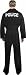 Adult Police Uniform Jumpsuit Costume