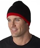 Two-Tone Knit Beanie