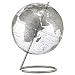 Crystal Marquise Globe - Clear Silver Image