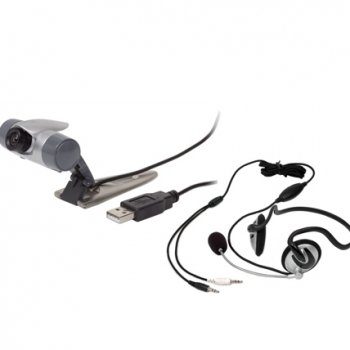 : USRobotics USR809640 USR Mini Cam for Skype - Web camera - colour - USB