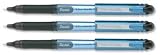 Pentel EnerGel Liquid Gel Stick Roller Ball Pen, Fine Point, 0.5 mm, Blue Barrel, Black Ink , 12-Count (BLN15-A)