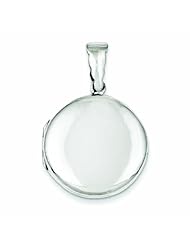 Genuine .925 Sterling Silver 24mm Locket 6.4 Grams. 100% Satisfaction Guaranteed.