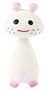 Vulli Chan Pie Gnon Natural Rubber Soft Chew Toy, Pink