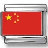 China Flag Italian charm