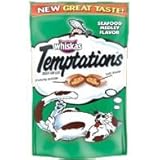 Whiskas Temptations Seafood Medley Flavor Treats (3-oz pouch)