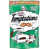 Whiskas Temptations Seafood Medley Flavor Treats (3-oz pouch)