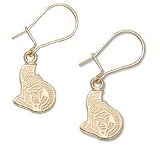 Ottawa Senators 14K Gold Dangle Earrings